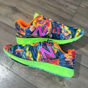 New Balance 890v3 Rainbow Multicolor Running Shoes Women’s 9.5 Made in USA Rare